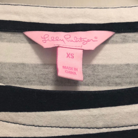 Navy striped Lilly dress - Picture 4 of 4